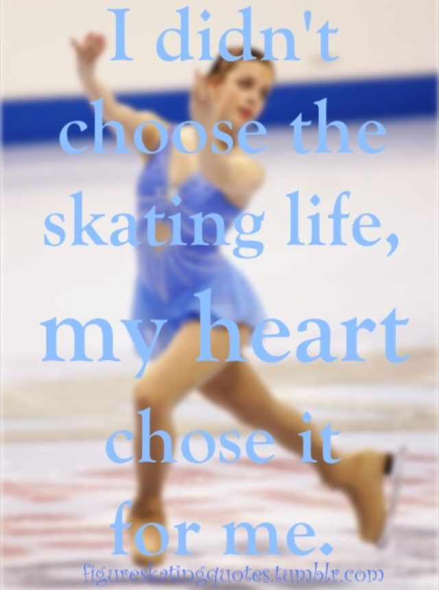 Quotes About Ice Skating. QuotesGram