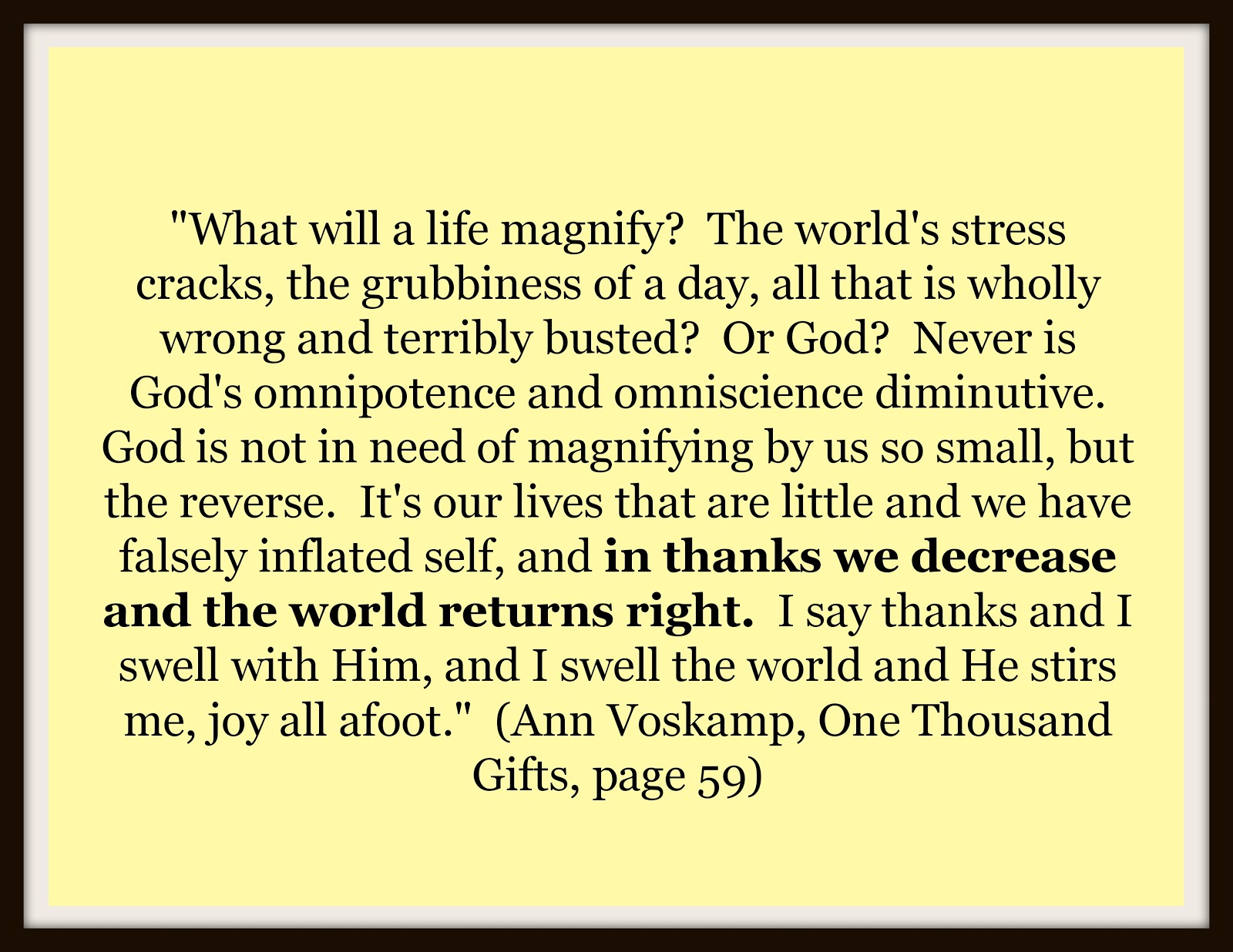 Ann Voskamp Quote 9