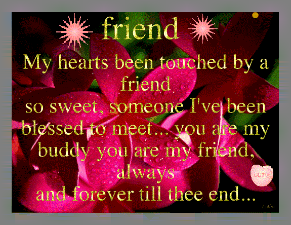 Touching Quotes About Friendship Quotesgram