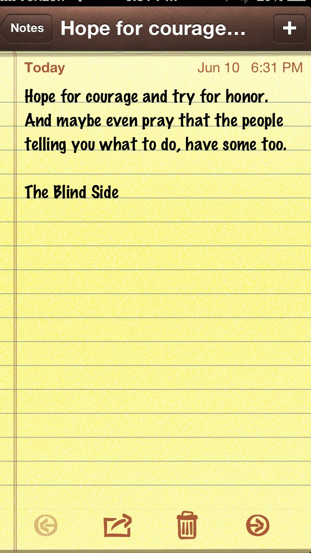 The Blind Side Quotes. QuotesGram