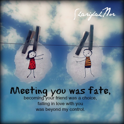 Meeting You Was Fate Quotes. QuotesGram