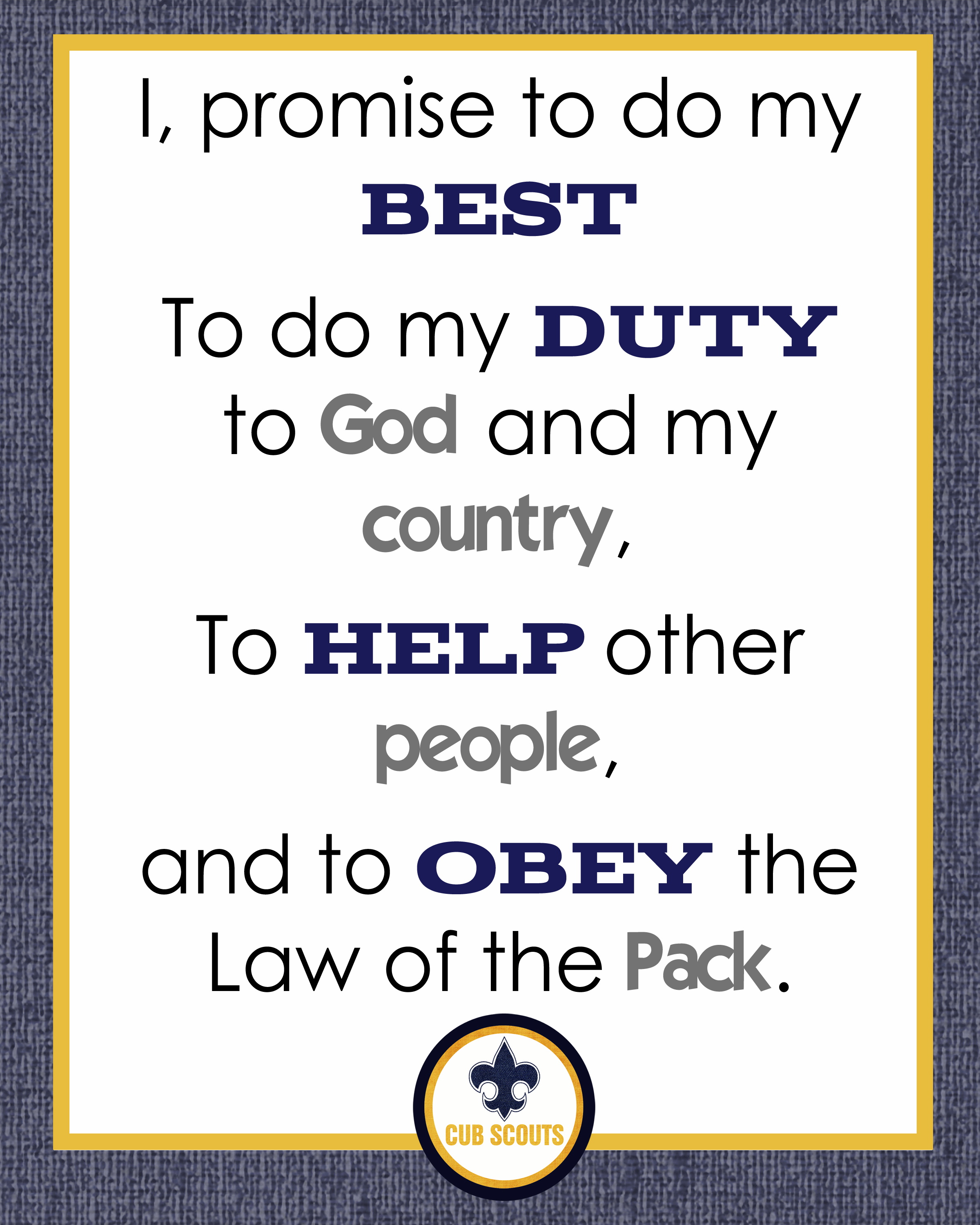 Cub Scout Quotes QuotesGram