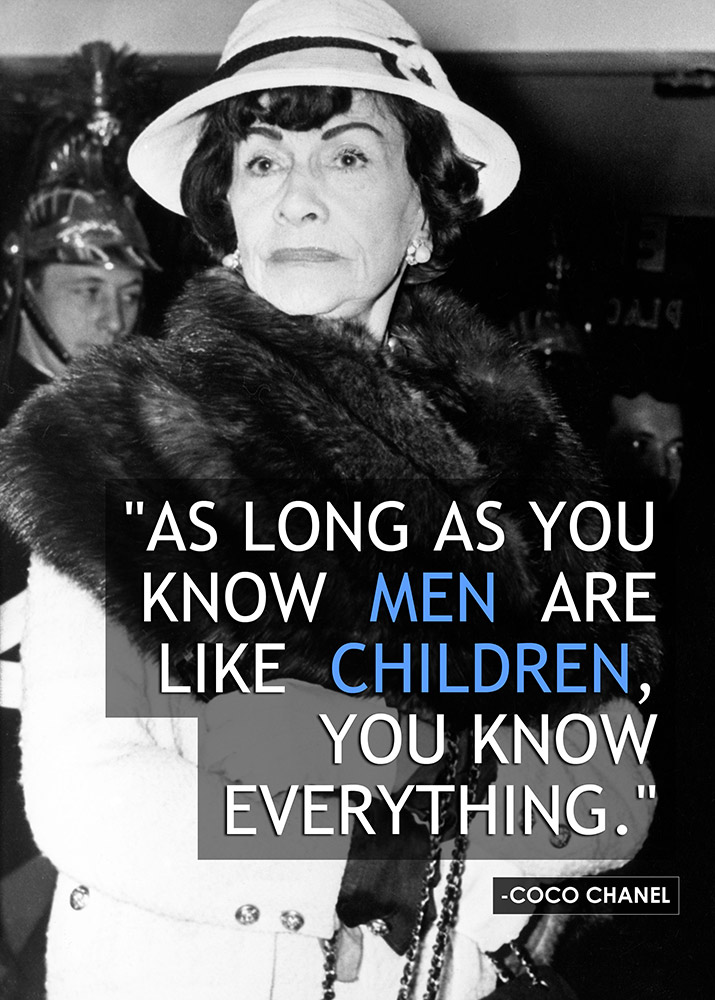 Coco Chanel Quotes On Best Perfume. QuotesGram