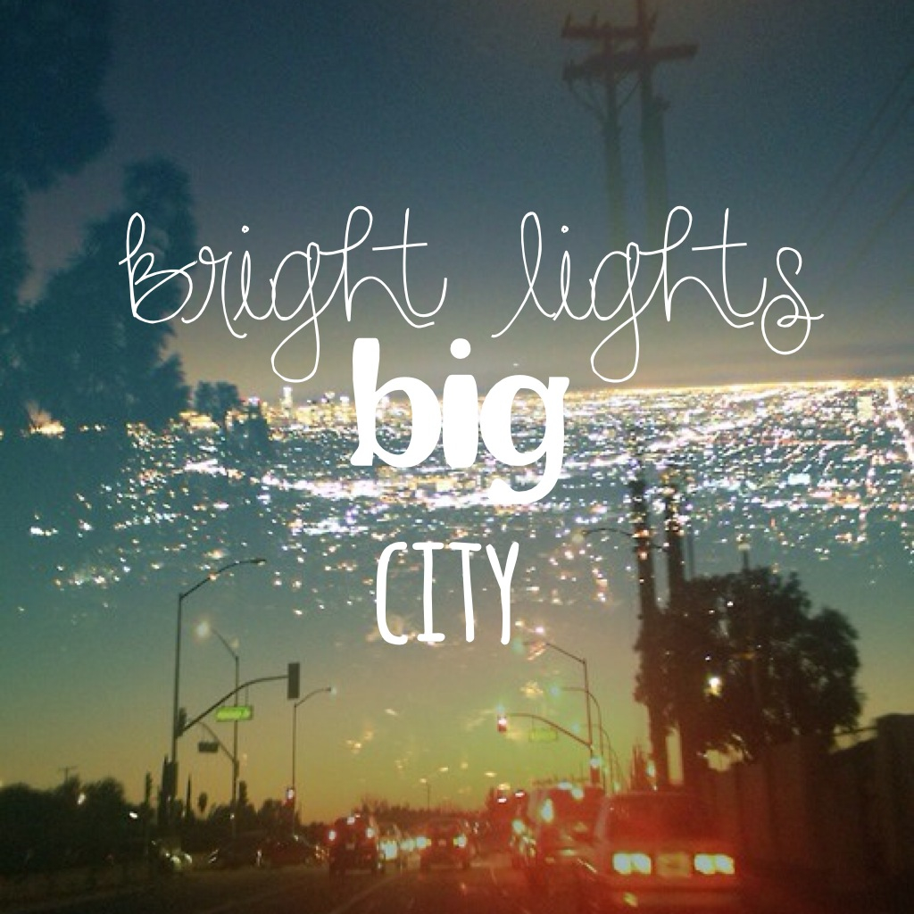 Bright Lights Big City Quotes. QuotesGram