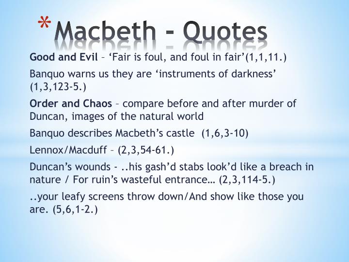 famous macbeth quotes