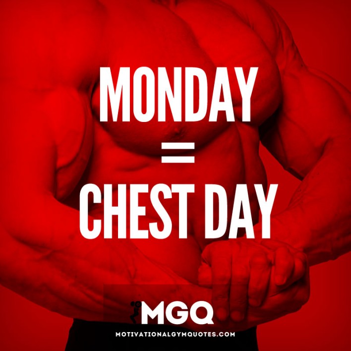 Chest Workout Motivational Quotes Quotesgram