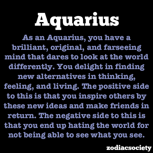 Aquarius came my back man How Do
