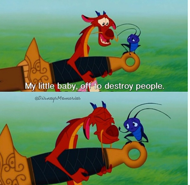 Best Quotes From Mulan Mushu. QuotesGram