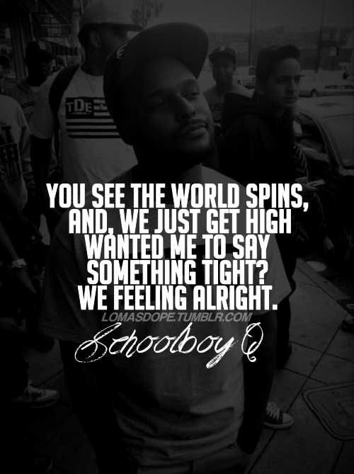 Schoolboy Q Blessed Ft Kendrick Lamar Lyrics