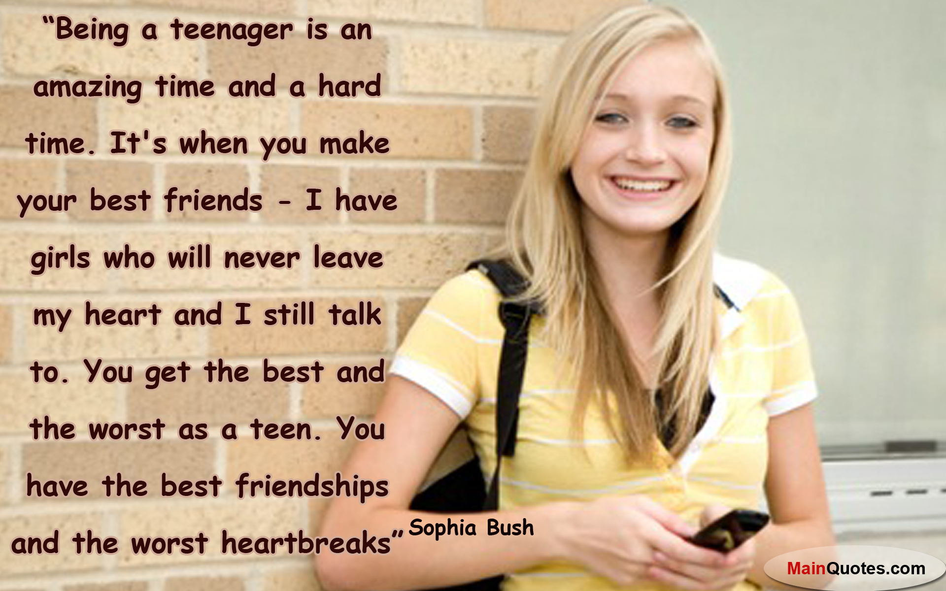 Amazing Quotes For Teen Girls