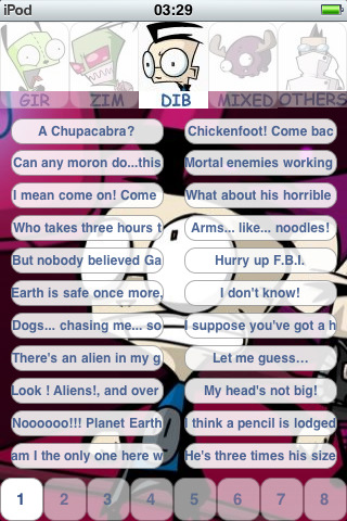 picture Gaz Invader Zim Quotes invader zim gir quotes quotesgram