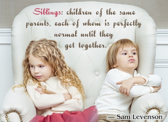 Funny Sibling Day Quotes. QuotesGram