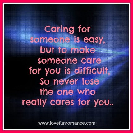 Quotes About Caring About Someone. QuotesGram