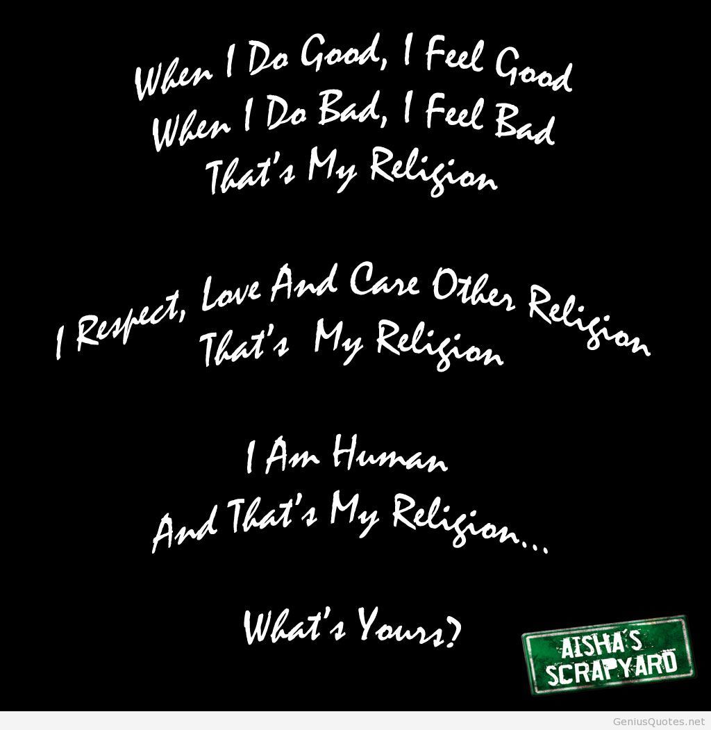 Humanity and Religion