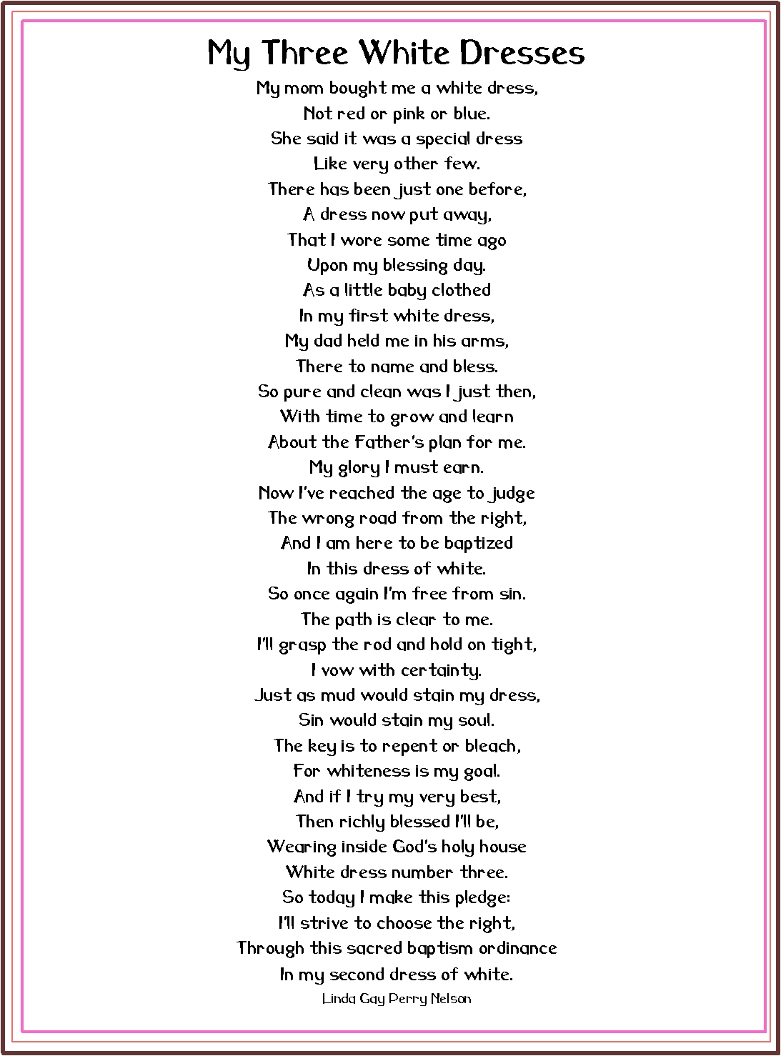 Lds Baptism Quotes Poems. QuotesGram