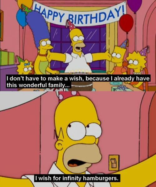 Simpsons Birthday Quotes. QuotesGram
 Homer Birthday Memes