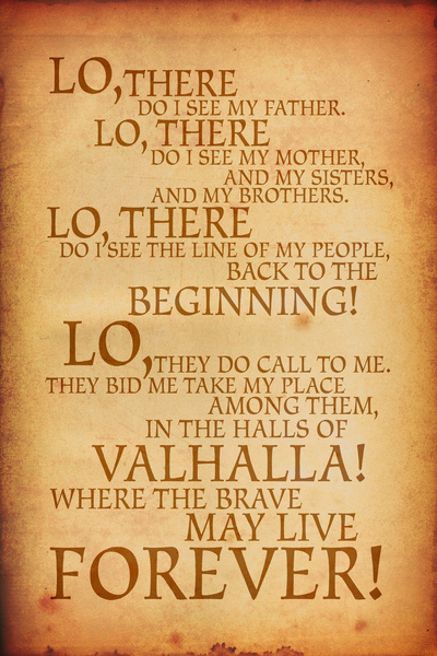 Quotes About Valhalla Viking. QuotesGram