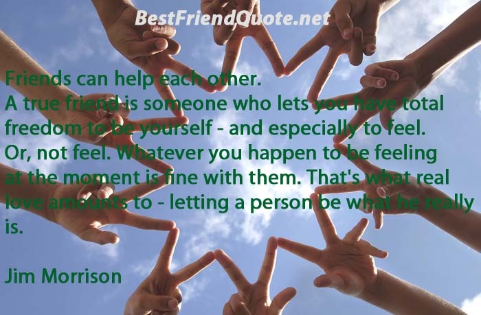 Friends Supporting Friends Quotes. QuotesGram