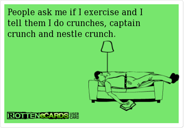 Funny exercises. Fun vs funny exercises.