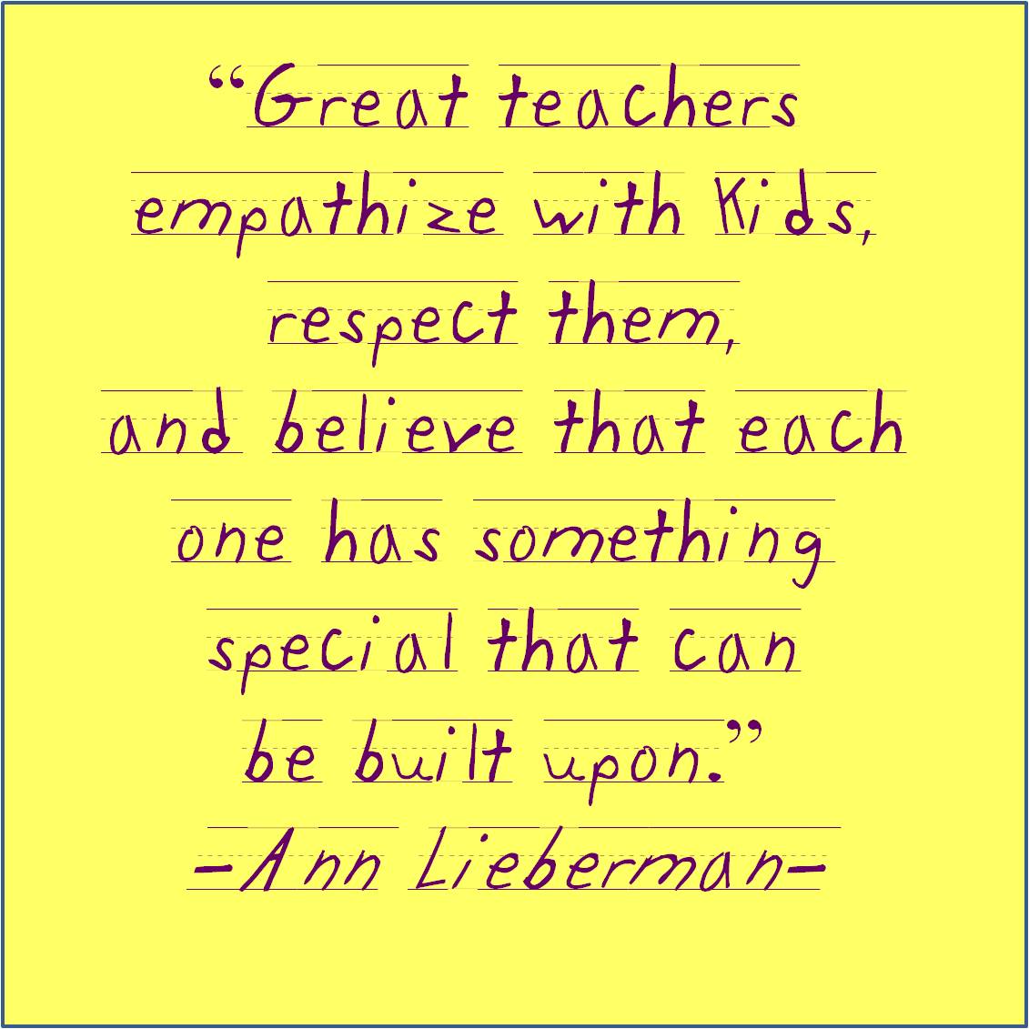 Inspirational Quotes For Teacher Appreciation Quotesgram