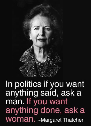Margaret Thatcher Quotes On Women. QuotesGram