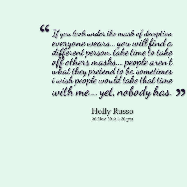 Quotes About Lies And Deception. QuotesGram