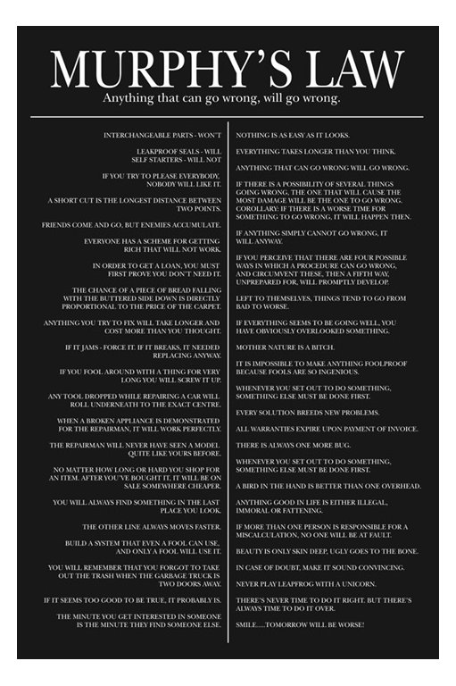 Murphys Law Quotes. QuotesGram