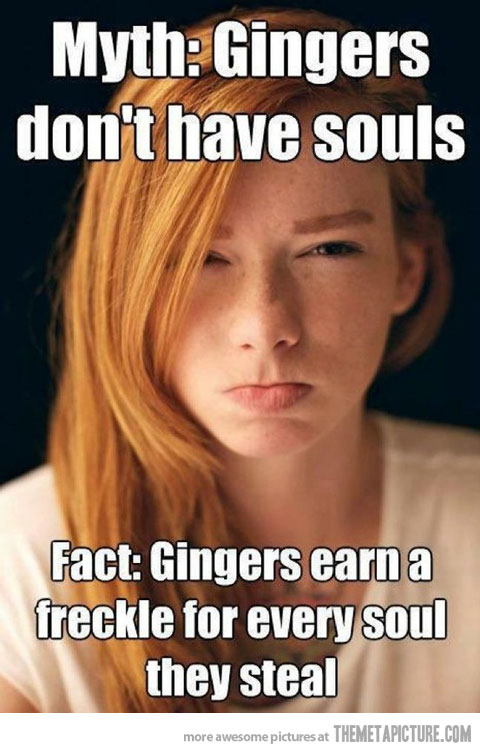 Funny Ginger Quotes QuotesGram