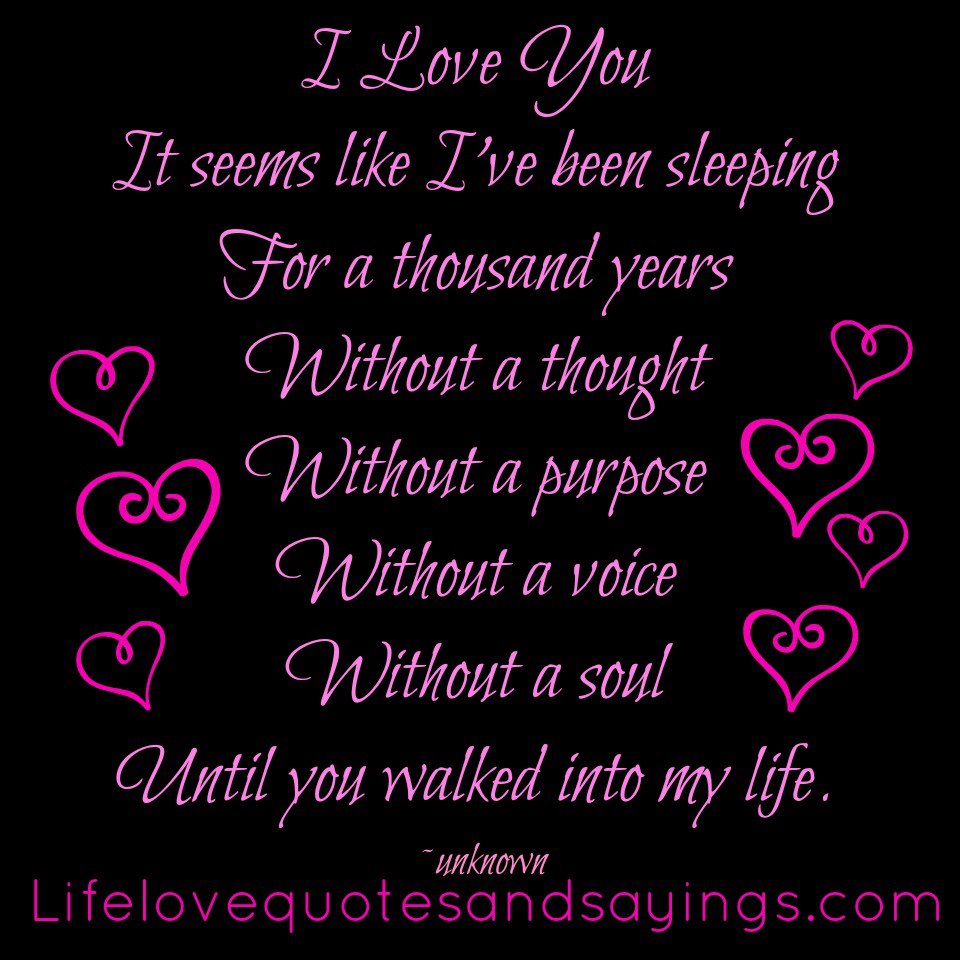 I Love You Quotes From The Heart Quotesgram