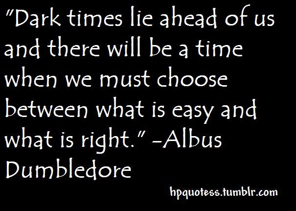 It is our choices, rather than our abilities, that show what we truly are.