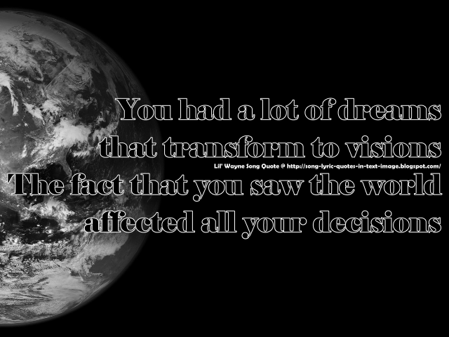 Lil Wayne Song Quotes Quotesgram