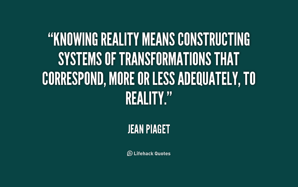 Jean Piaget Quotes. QuotesGram