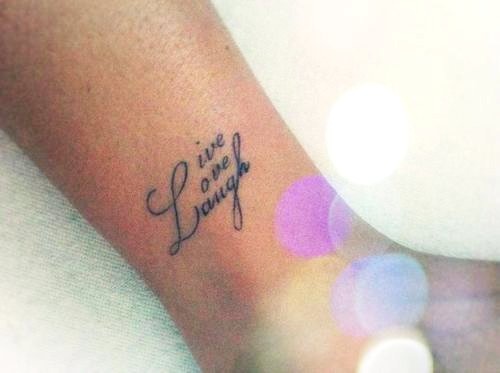 Cute Small Tattoo Quotes Quotesgram