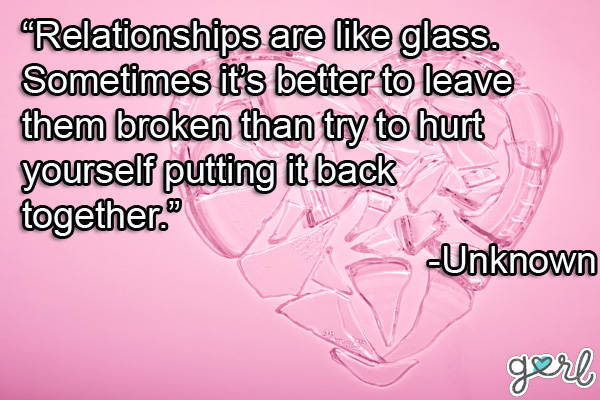 Up relationship after quotes break 30 Funny