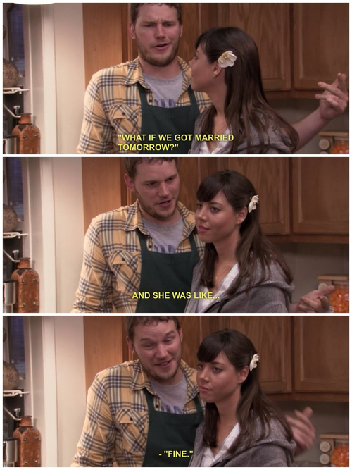 Andy And April Quotes. QuotesGram