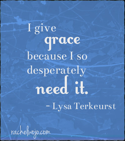 what does it mean to give grace what does it mean to give grace