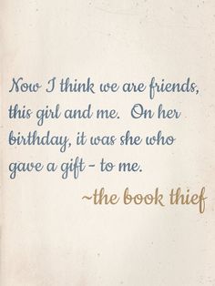 The Book Thief Liesel Quotes Quotesgram