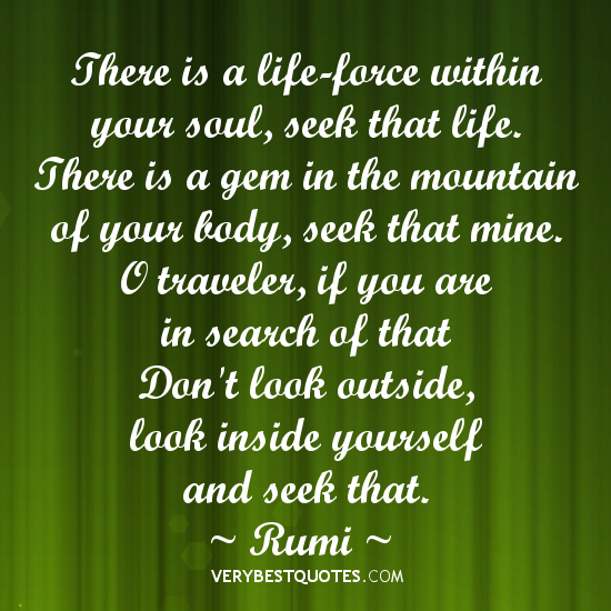 Inspirational Quotes From Rumi Quotesgram