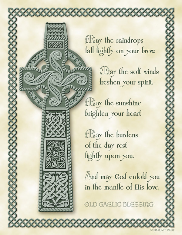 Celtic Blessing Posters for Sale  Redbubble
