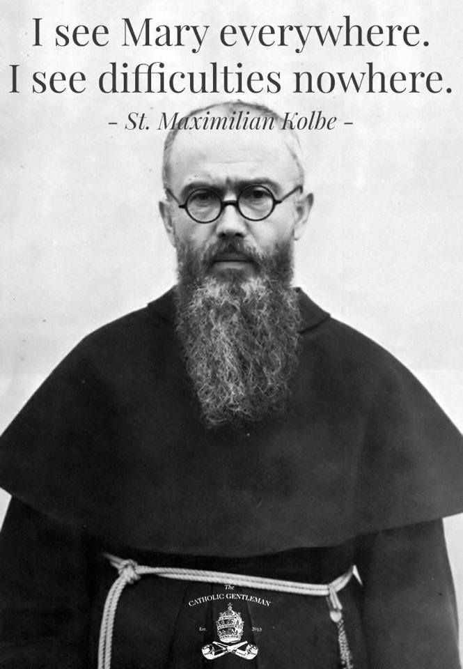 Saint Maximilian Kolbe Quote on Obedience