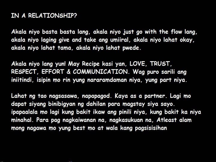 Relationship Quotes Tagalog. Quotesgram