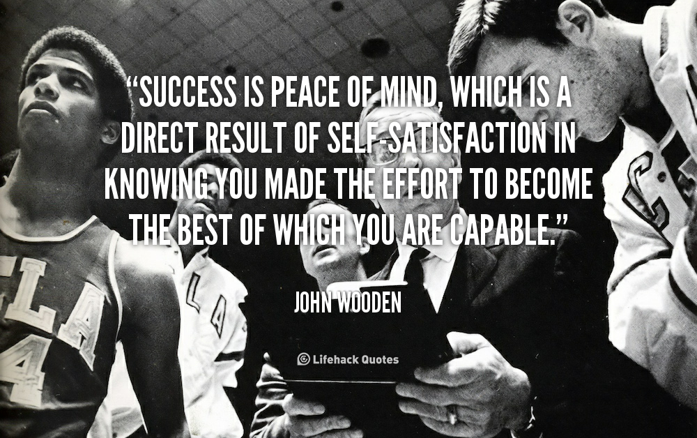 John Wooden Success Quote Wooden Success Quotes. Quotesgram