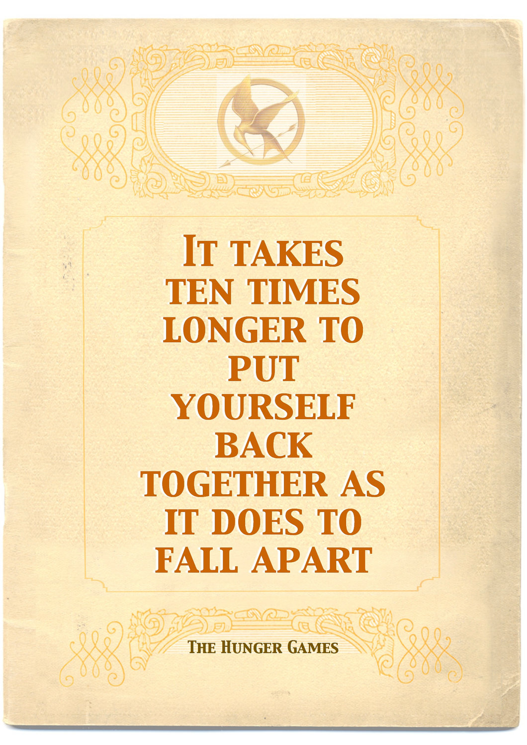 Inspirational Hunger Games Quotes QuotesGram