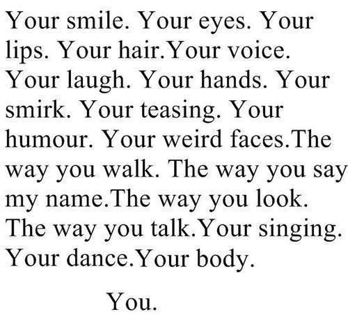 To your smile girlfriend make sweet things 40 Sweet