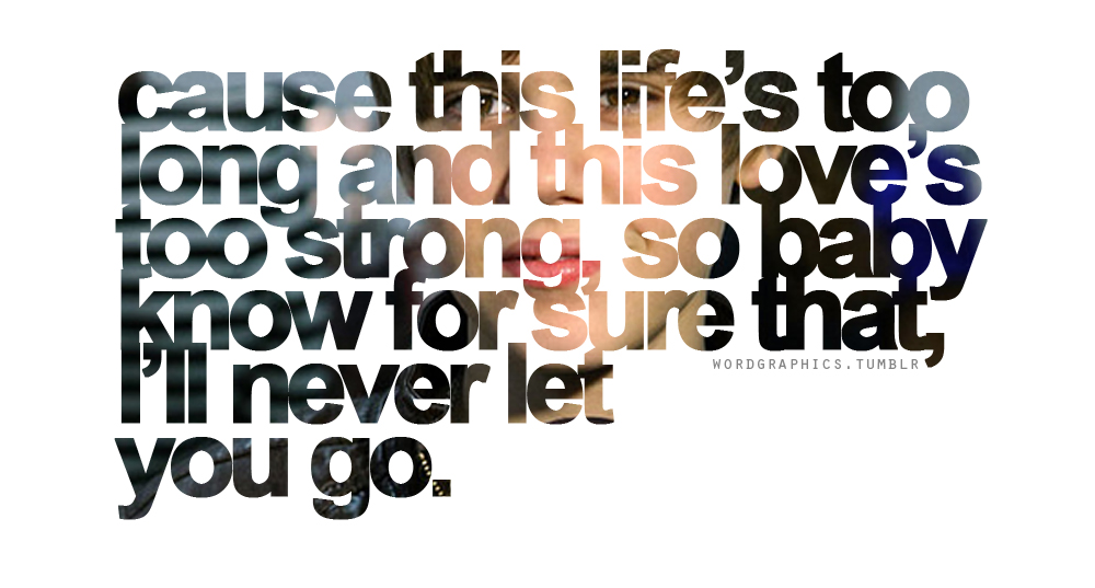 justin bieber never let you go lyrics