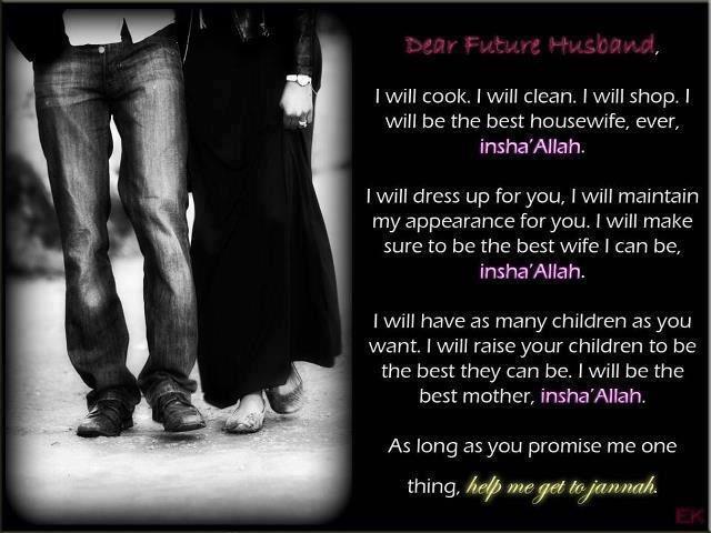 Needs husband a wife what quotes her from Wife And
