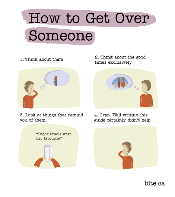 send someone over