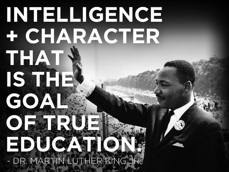 Mlk Quotes On Education QuotesGram