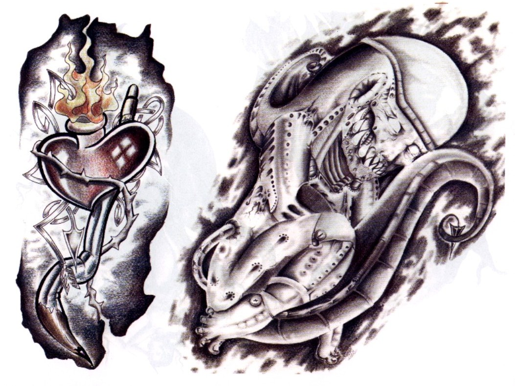 Bob Tyrrells Night Gallery  Tattoos  Evil  Demon