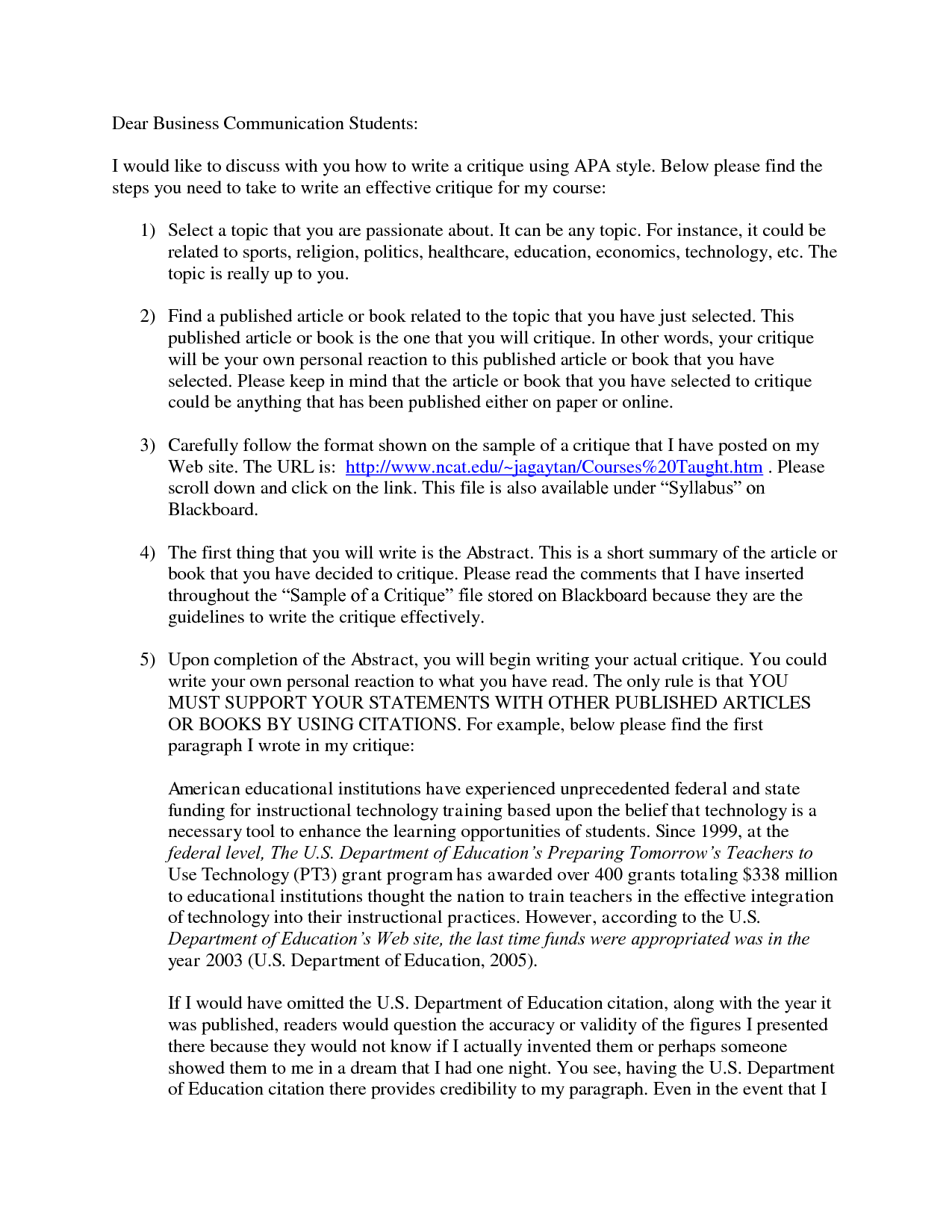 article critique apa format example article critique apa format example